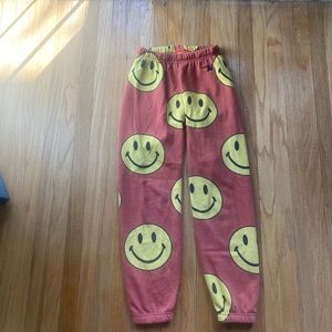 AVIATOR NATION SMILEY SWEATPANTS